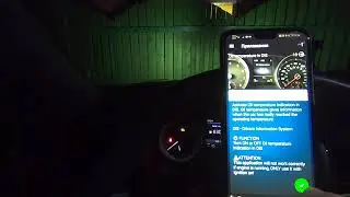OBDeleven #16 Температура масла на приборной панели