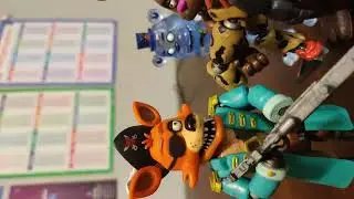 Springtrap Vs foxy stop motion part 4
