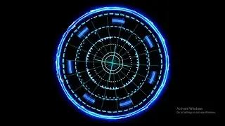 How to make jarvis arc reactor hud effect in after effects
