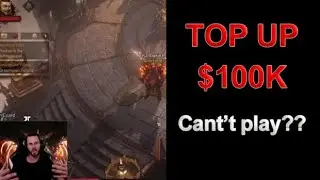 He top up $100k, but can't play the game? #videogames #diabloimmortal #rpg #talesofgrimm
