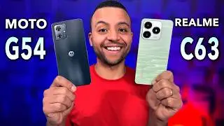 Realme C63 vs Moto G54 Qual Vale + a Pena?
