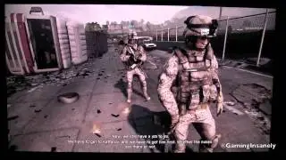 Battlefield 3 Walkthrough Part 14 - You fucking dick Steve...(Rock and a Hard Place/Kaffarov)