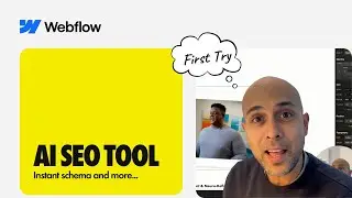 I Tested Webflow's New AI SEO Tool - Instant Schema & ChatGPT Optimization