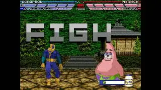 MUGEN Fight - Deadpool vs. Patrick Star
