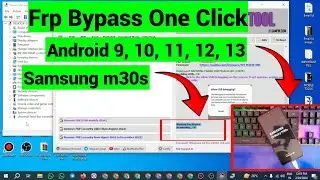 Samsung M30s Android 11, 12, 13 _ Frp Bypass Unlock One Click | Google Account | Frp Unlock