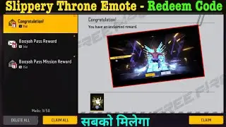 FREE FIRE REDEEM CODE TODAY DECEMBER 20 | FF REWARDS REDEEM CODE | FF NEW THRONE EMOTE REDEEM CODE