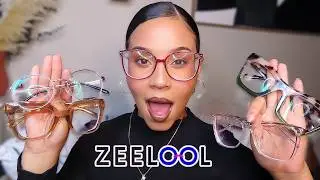 Aesthetic Prescription Glasses | Zeelool Try On Haul ✨🎀 @zeelooloptical