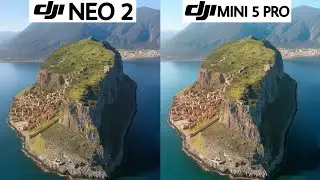 DJI Neo 2 VS DJI Mini 5 Pro Camera Test Comparison 
