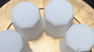 ASMR baking soda pure white