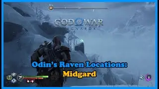 God Of War Ragnarök: Odin's Raven Locations, Midgard​