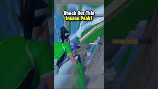 Check out this insane peak in Fortnite