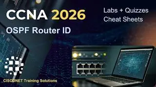 CCNA 200-301 | IP Routing | OSPF Router ID