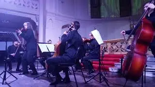 Из Времён года Вивальди. Московский камерный оркестр Сергея Поспелова в соборе Петра и Павла.
