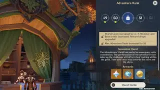 [Genshin Impact] Adventure Rank Ascension 4 - Ascend: Clear the Ruins (World Level: 7)
