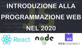 Introduzione alla programmazione web nel 2020