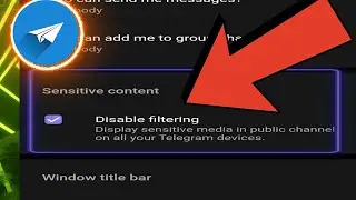 How to ENABLE Sensitive Content on Telegram (iOS & Android)
