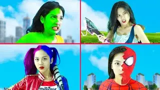 She-Hulk,Spider-Girl Transformation To Save the World - BigGreenTV