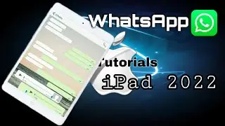 INSTALL WHATSAPP ON IPAD! - BEST METHOD 2022🤩