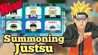 💥UPDATE SUMMONING JUTSU💥 NARUTO WAR TYCOON |ROBLOX