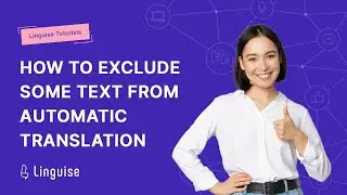 How to exclude text from automatic translation in Linguise