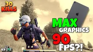 IPAD AIR 4 AFTER 1 YEAR! NEW STATE MAX GRAPHICS TEST,90FPS?!💥PUBG NEW STATE