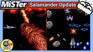 Salamander by Konami | MiSTer FPGA | NOW WITH SOUND | Alpha Core