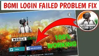 BGMI LOGIN PROBLEM || Network Error Login Failed Please Check Your Network Settings BGMI