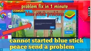 Cannot start BlueStacks please send a problem report - Problem Fix in BlueStacks 5