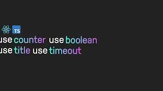 🍟 REACT HOOKS делаем хуки use counter, use title, use boolean, use timeout