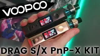 VooPoo Drag X & S PnP X Kit - The PnP Tank Gets an Upgrade!