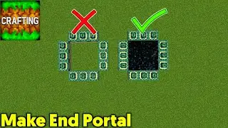 How to Make End Portal in Crafting and Building | Crafting and Building