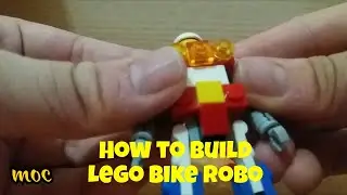 LEGO MOC Tutorial - Bike Robo (Part 2). How to build my custom LEGO Bike Robo