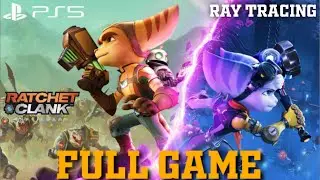 RATCHET AND CLANK RIFT APART PS5 Challenge Mode FULL GAME Performance RT (Ray Tracing)-No Commentary