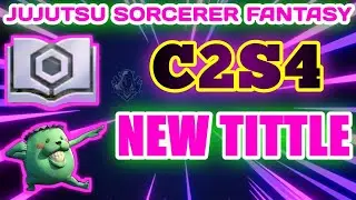 C2S4 NEW TITLE | C2S4 JUJUTSU SORCERER FANTASY | PUBG JUJUTSU KAISEN TITTLE | Cursed Crate Location