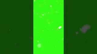 Floating Light Particles | Green Screen Background for Creative Videos 