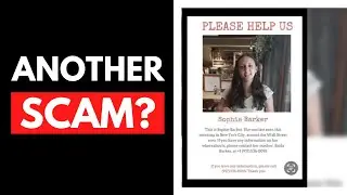 Who Is Sophie Barker - Missing NYC Girl Found Near Wall Street | BEWARE THIS SCAM (2024)
