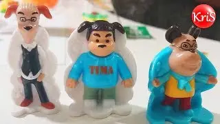 Распаковка 11 киндеров) Барбоскины!