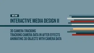 3D Camera Tracking C4D