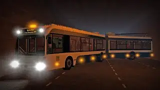 Как Джек Север учился управлять троллейбусом у инструктора Матвея - Trolleybus FS