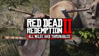 All HIDDEN Throwable weapons in RDR2 for new players | Red Dead Redemption 2