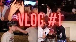 I went to a Frat Party...| VLOG #1/*FIRST YOUTUBE VIDEO*