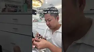 What would you do? #nails #nailtech #nailsalon #shorts #frenchnails