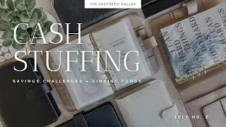 Cash Stuffing | $1,515 | Savings Challenges + Sinking Funds | Jeulia Jewelry