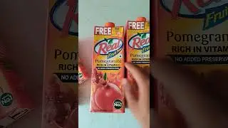 Pomegranate Real juice 1 ltr. free 20 Chhota pack