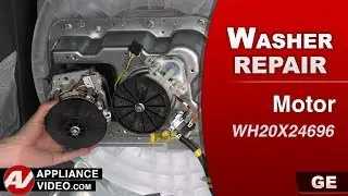 GE Washer - Basket Will Not Rotate - Motor Repair and Diagnostic