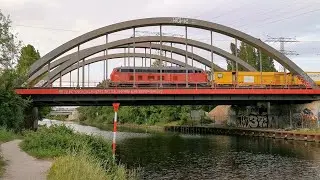 LokRapid 169 001 mit Bauzug in Berlin Baumschulenweg