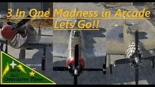 🌎Madness in the Air🤪 My Suffering In Plane's⚡(War Thunder Air Arcade 4.0)