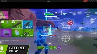 8 Kill Zero Build Solo Win | GeForce Now Fortnite Mobile iOS Season 3