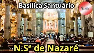 Como é por dentro da Basílica em Belém do Pará. CÍRIO DE NAZARÉ. #fé #cop30 #viapará