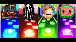 Bus Eater vs Oddbobs vs Siren Head vs Cocomelon /Tiles Hop EDM RUSH